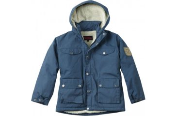 Image of Fjallraven Greenland Winter Jacket - Kids-Uncle Blue-4