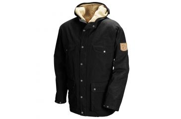 Image of Fjallraven Greenland Winter Jacket - Mens-Black-X-Large