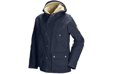 Image of Fjallraven Greenland Winter Jacket - Mens-Dark Navy-Large