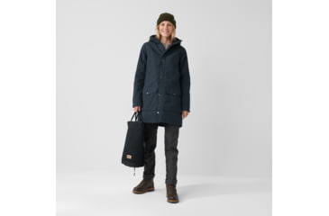 Image of Fjallraven Greenland Winter Parka - Womens, Dark Navy, Large, F89738-555-L