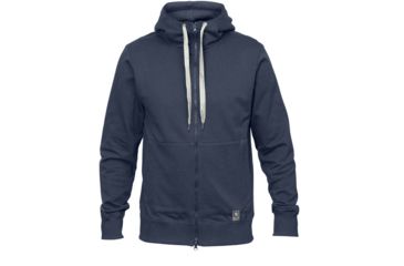 Image of Fjallraven Greenland Zip Hoodie - Mens, Dark Navy, Medium, F81517-555-M