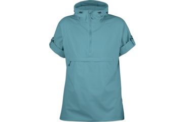 Image of Fjallraven High Coast Hooded Short Sleeve Shirt Womens, Lagoon, XL F89815-506-XL