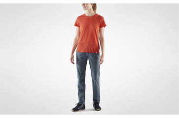 Image of Fjallraven High Coast Lite T-Shirt - Womens, Rowan Red, Extra Small, F83507-333-XS