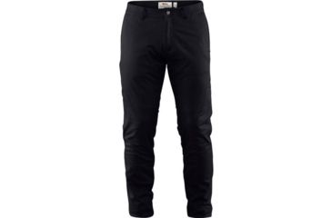 Image of Fjallraven High Coast Stretch Trousers - Mens, Black, 52 Waist, Long Inseam, F82281-550-52