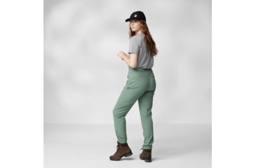 Image of Fjallraven High Coast Trail Trousers - Womens, Patina Green, 40/R, F87091-614-40/R