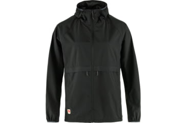 Image of Fjallraven High Coast Wind Hoodie - Womens, Black, Extra Large, F14500153-550-XL