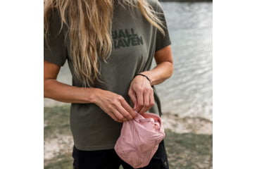 Image of Fjallraven High Coast Wind Hoodie - Womens, Chalk Rose, Extra Small, F14500153-302-XS