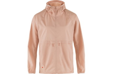 Image of Fjallraven High Coast Wind Hoodie - Womens, Chalk Rose, Extra Small, F14500153-302-XS