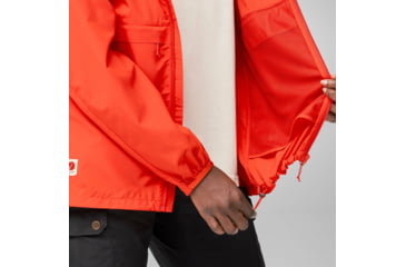 Image of Fjallraven High Coast Wind Hoodie - Womens, Flame Orange, Large, F14500153-214-L