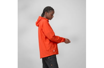 Image of Fjallraven High Coast Wind Hoodie - Womens, Flame Orange, Large, F14500153-214-L