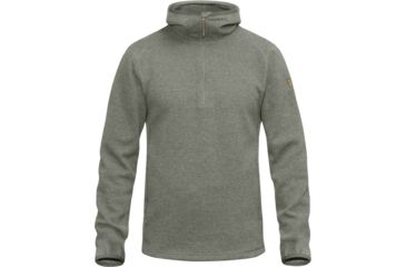 Image of Fjallraven High Coast Wool Hoodie - Men's-Fog-Small