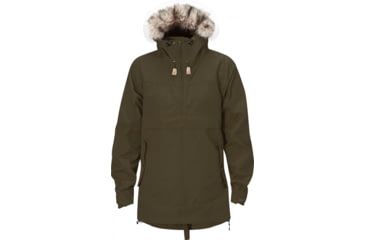 Image of Fjallraven Iceland Anorak - Women's, Dark Olive, Large, 569372