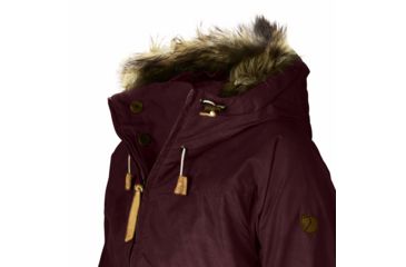 Image of Fjallraven Iceland Anorak - Women's, Dark Garnet, XL, F89690-356-XL