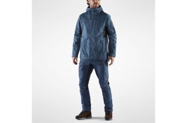 Image of Fjallraven Kaipak Jacket - Mens, Uncle Blue/Dark Grey, Large, F81166-520-030-L
