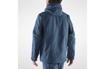Image of Fjallraven Kaipak Jacket - Mens, Uncle Blue/Dark Grey, Large, F81166-520-030-L