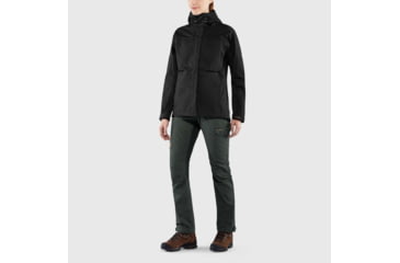 Image of Fjallraven Kaipak Jacket - Womens, Black, Small, F89828-550-S