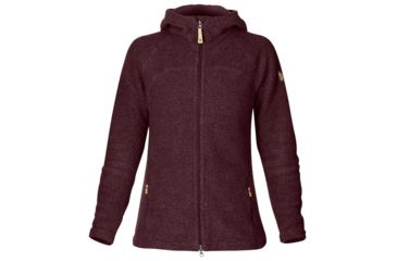 Image of Fjallraven Kaitum Fleece Jacket - Womens, Dark Garnet, Large, F89666-356-L