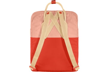 Image of Fjallraven Kanken Art Backpack, Poppy Fields/Cotton Sky, One Size, F23615-983-984-OS
