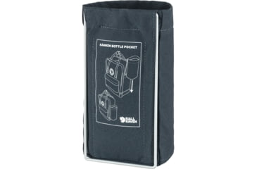 Image of Fjallraven Kanken Bottle Pocket, Navy, One Size, F23793-560-One Size