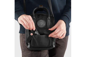 Image of Fjallraven Kanken No. 2 Black Sling, Black, One Size, F23799-550-One Size