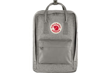 Image of Fjallraven Kanken Re-Wool Laptop 15in Pack, Grey, One Size, F23328-020-One Size