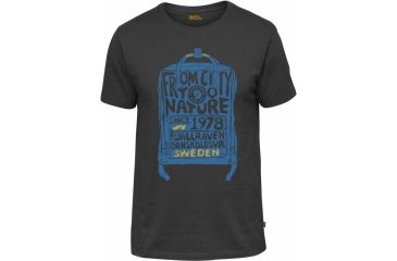 Image of Fjallraven Kanken T-Shirt Mens, Dark Grey, XXL F81941-30-XXL