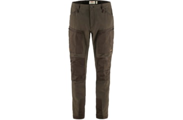 Image of Fjallraven Keb Agile Trousers - Mens, Dark Olive, 52/R, F86411-633-52/R