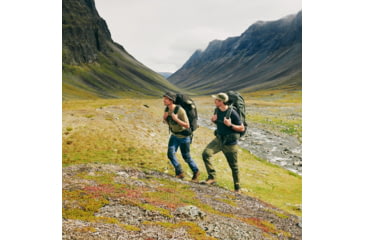 Image of Fjallraven Keb Agile Trousers - Mens, Laurel Green-Deep Forest, 46, Regular, F86411-625-662-46/R