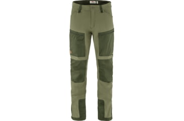 Image of Fjallraven Keb Agile Trousers - Mens, Laurel Green-Deep Forest, 46, Regular, F86411-625-662-46/R