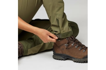 Image of Fjallraven Keb Agile Trousers - Womens, Laurel Green/Deep Forest, 38/Small, F142662-38/S