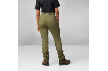 Image of Fjallraven Keb Agile Trousers - Womens, Laurel Green/Deep Forest, 38/Small, F142662-38/S