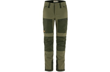 Image of Fjallraven Keb Agile Trousers - Womens, Laurel Green/Deep Forest, 38/Small, F142662-38/S