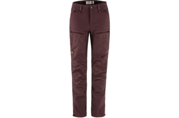 Image of Fjallraven Keb Agile Trousers - Womens, Port, 36/Small, F14200141-357-36/S