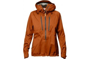 Image of Fjallraven Keb Eco-Shell Anorak - Women's-Autumn Leaf-Small