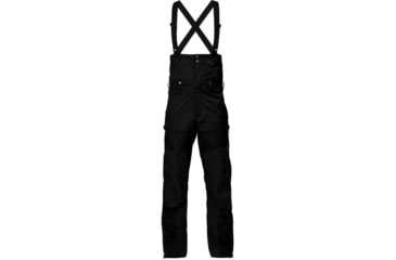 Image of Fjallraven Keb Eco-Shell Bib Trousers - Mens, Black, Extra Small, F82416-550-XS
