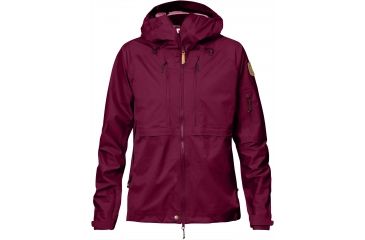 Image of Fjallraven Keb Eco-Shell Jacket - Women's, Large, Plum, F89600-420-l