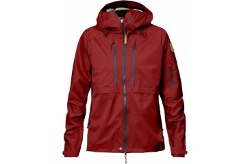 Image of Fjallraven Keb Eco-Shell Jacket - Women's, Medium, Lava, F89600-335-M