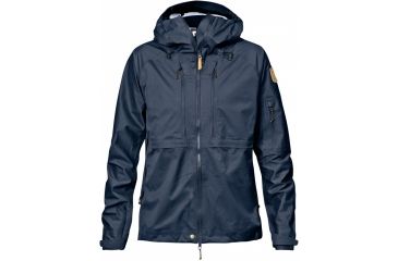 Image of Fjallraven Keb Eco-Shell Jacket - Women's, Small, Dark Navy, F89600-555-S
