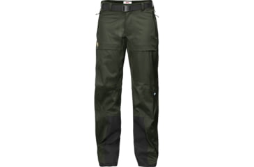 Image of Fjallraven Keb Eco-Shell Trousers - Womens, Deep Forest, Extra Large, F89602-662-XL