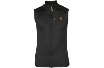 Image of Fjallraven Keb Fleece Vest - Mens-Dark Grey-Small