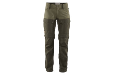 Image of Fjallraven Keb Gaiter Trekking Trousers - Womens, Deep Forest-Laurel Green, 38 EU, F89851-662-625-46