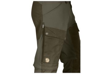 Image of Fjallraven Keb Gaiter Trousers - Mens, Deep Forest-Laurel Green, 46 Waist, Regular Inseam, F80808-662-625-46