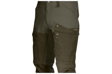 Image of Fjallraven Keb Gaiter Trousers - Mens, Deep Forest-Laurel Green, 46 Waist, Regular Inseam, F80808-662-625-46