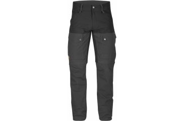 Image of Fjallraven Keb Gaiter Trousers Mens, Black, 52 Waist F81178R-550-52