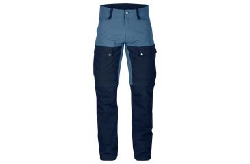 Image of Fjallraven Keb Gaiter Trousers Mens, Dark Navy, 52 Waist F81178R-555-52