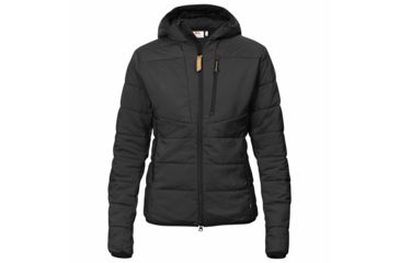 Image of Fjallraven Keb Padded Hoodie - Womens, Black, XXS, F89630-550-XXS