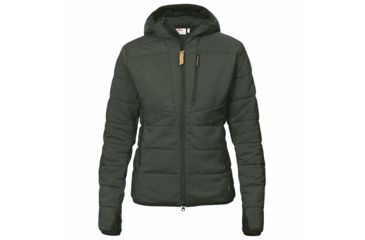 Image of Fjallraven Keb Padded Hoodie - Womens, Deep Forest, Extra Large, F89630-662-XL