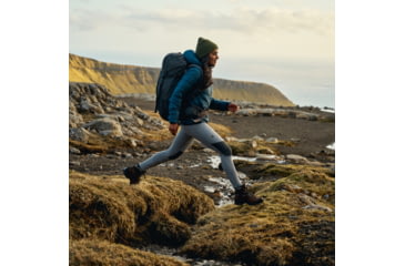 Image of Fjallraven Keb Padded Hoodie - Womens, Mountain Blue, Large, F89630-570-L