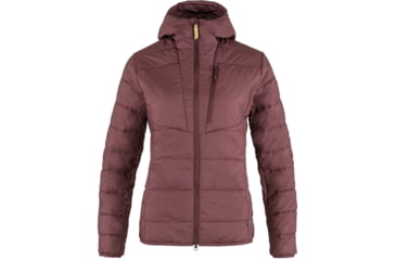 Image of Fjallraven Keb Padded Hoodie - Womens, Port, 2XS, F89630-357-XXS