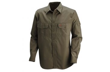 Image of Fjallraven Keb Shirt - Men's-Dark Olive-Small